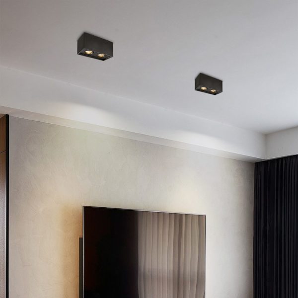 BL002-BK-GU10 lamp led surface down light - Image 2