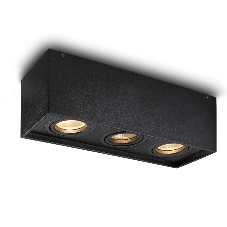 BL003-BK-GU10 Lamp led surface down light