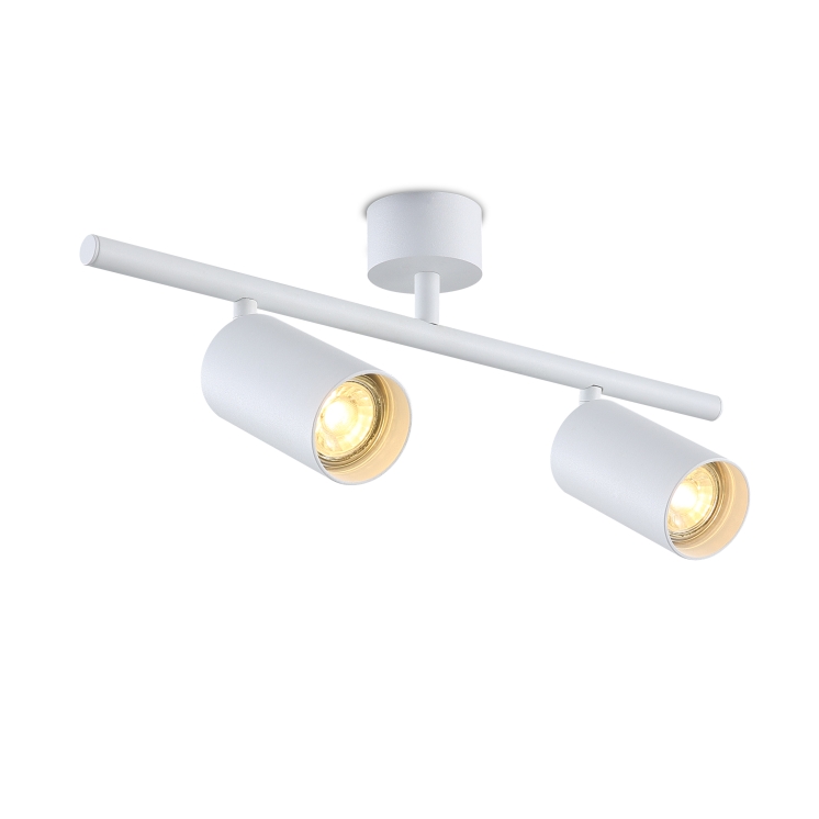 DS002-WT-2*5W GU10 lamp led surface spot light