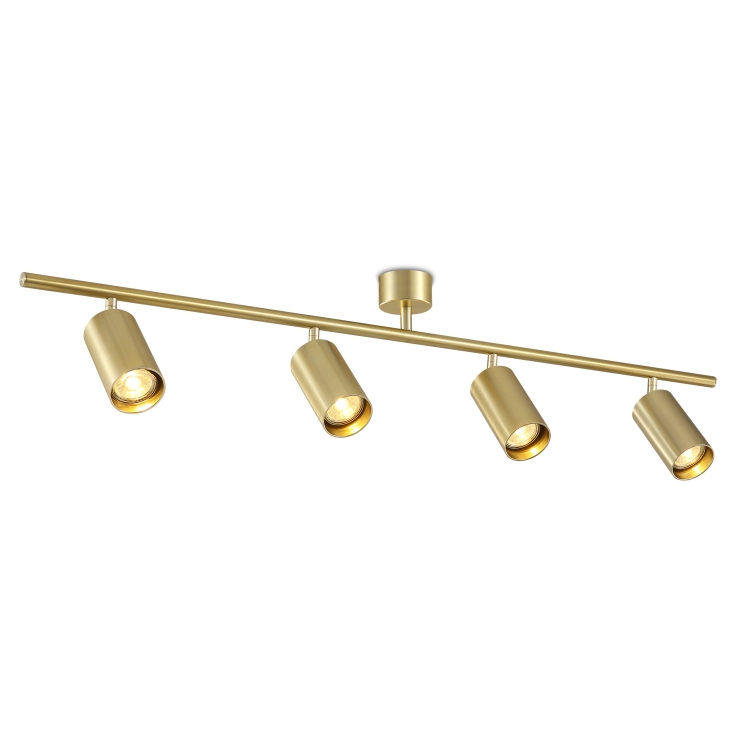 DS004-GD-4*5W GU10 lamp led surface track light