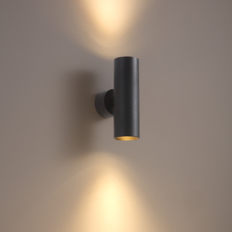 DS032-BK-2*5W GU10 Led Wall Light