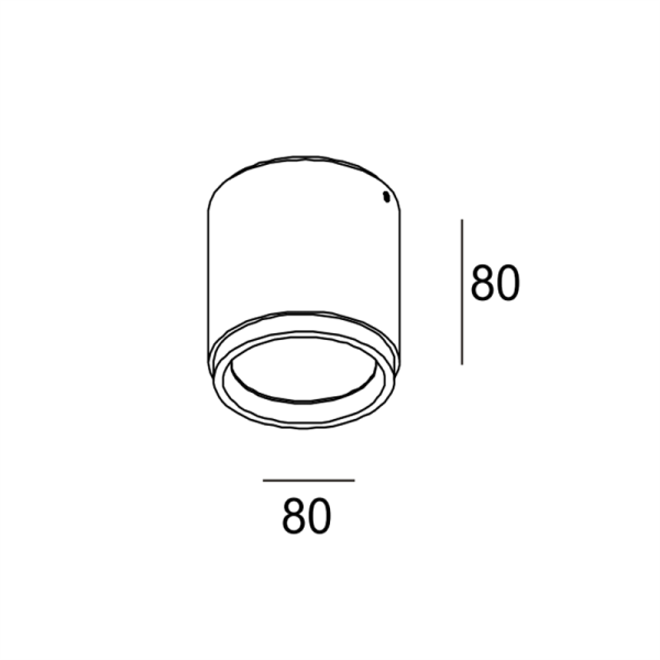LBL104-4W Modern style led surface down light - Image 2