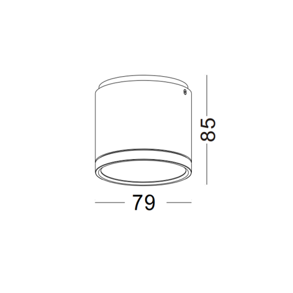 LBL136-WT-COB 9W Led down light Surface mount - Image 2