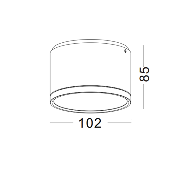 LBL137-WT-COB 12W Led down light Surface mount - Image 2