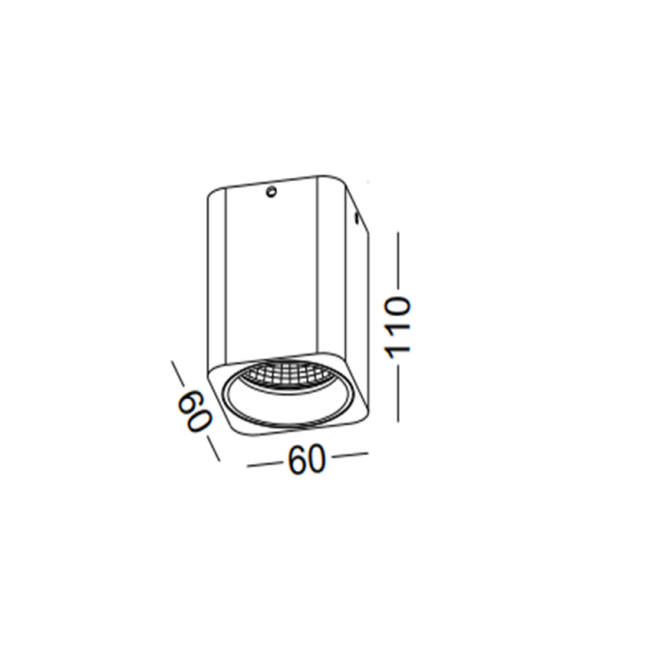 LBL210-5W Modern style led surface down light - Image 2