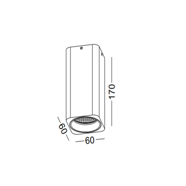LBL212-5W Modern style led surface down light - Image 2