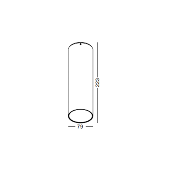 LBL220-WT-9W Modern style led surface down light - Image 3