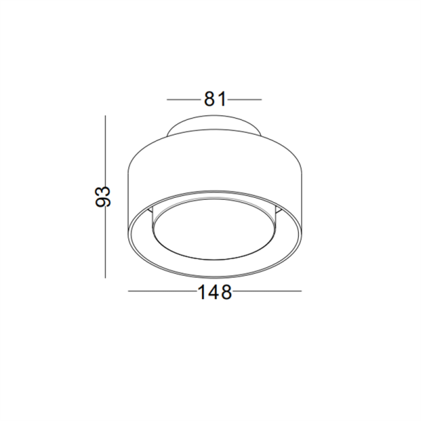 LBL229-GD-6W Modern style led surface down light - Image 2
