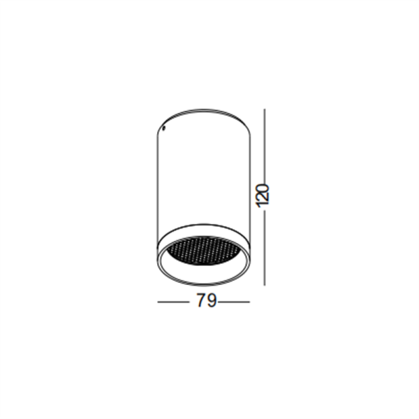 LBL246-12W Modern style led surface down light - Image 3