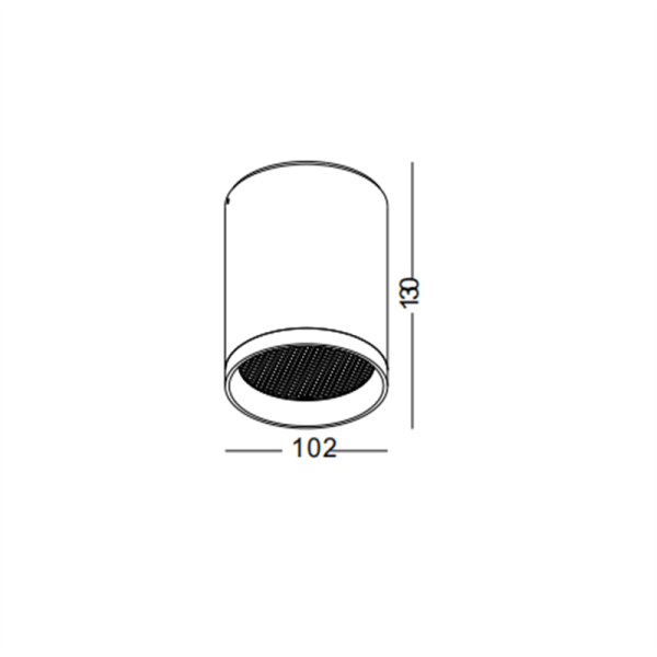 LBL247-20W Modern style led surface down light - Image 2