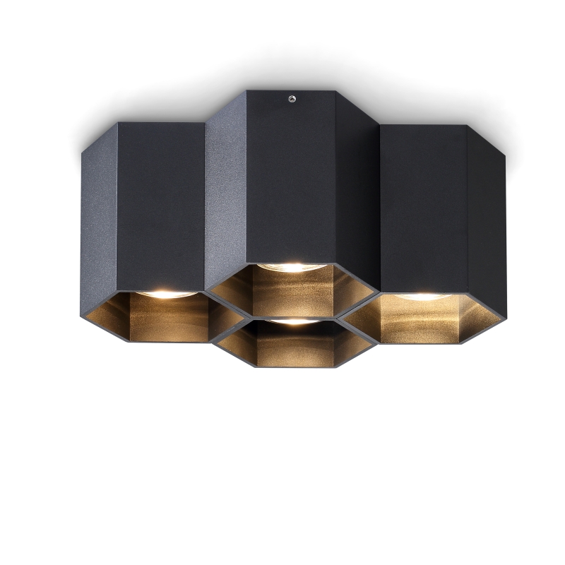 LBL254-BK-4*GU10 Lamp led surface down light