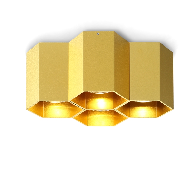 LBL254-GD-4*GU10 Lamp led surface down light