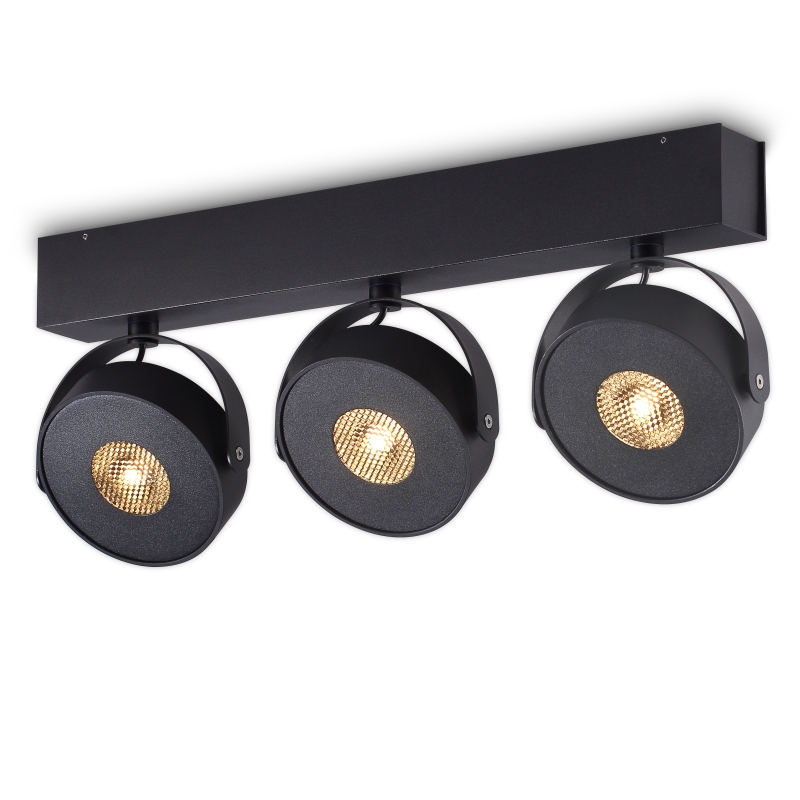 LBL271-BK-3*16W Modern style led surface spot light