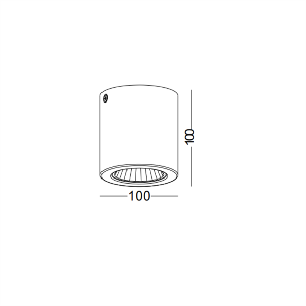 LBL274-WT-6W Modern style led surface down light - Image 2