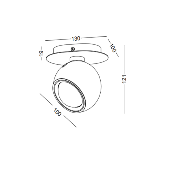 LBL286-BK-5W Cob led surface spot light - Image 3
