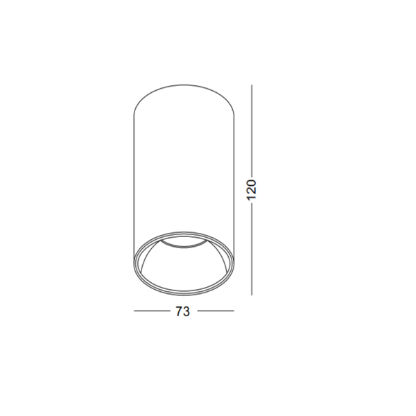 LBL701-12W Modern style led surface down light - Image 2