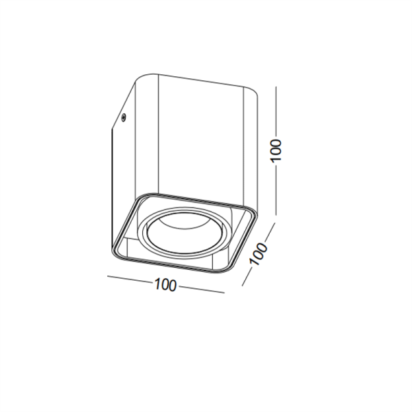 LBL708-WT-9W Led Surface Down Light - Image 2