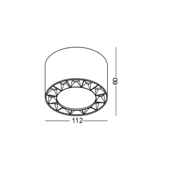LBL718-12W Modern style led surface down light - Image 2