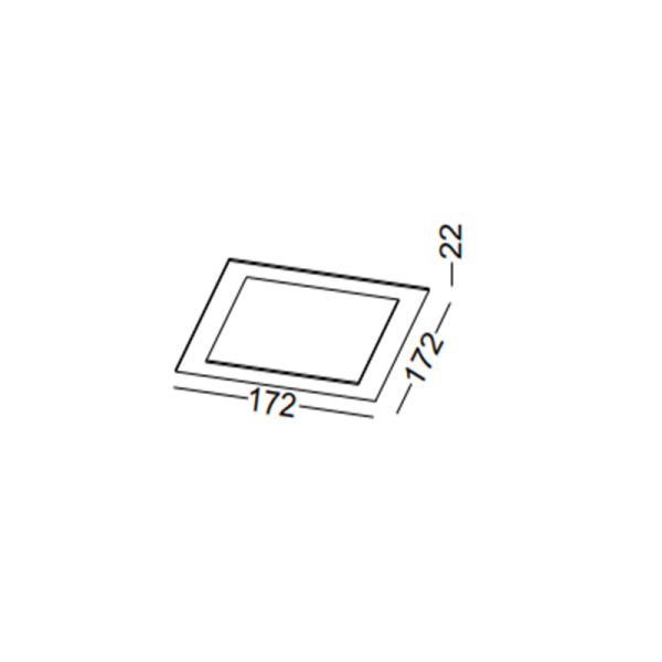 LDC204-BK-SMD 12W economic led down light led ceiling light led panel light - Image 2