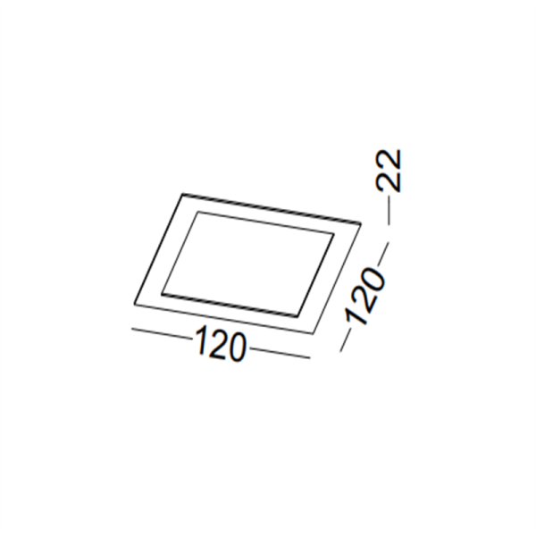 LDC204S-BK -SMD 6W economic led down light led ceiling light led panel light - Image 2