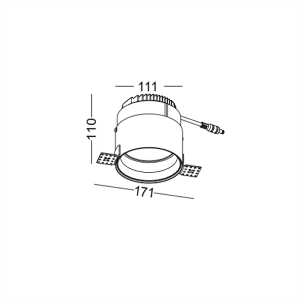 LDC341-COB 12W rimless LED Spot light led ceiling light - Image 2