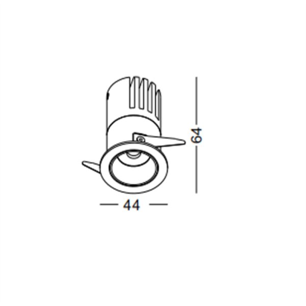 LDC423-3W Modern style led recessed spot light - Image 2