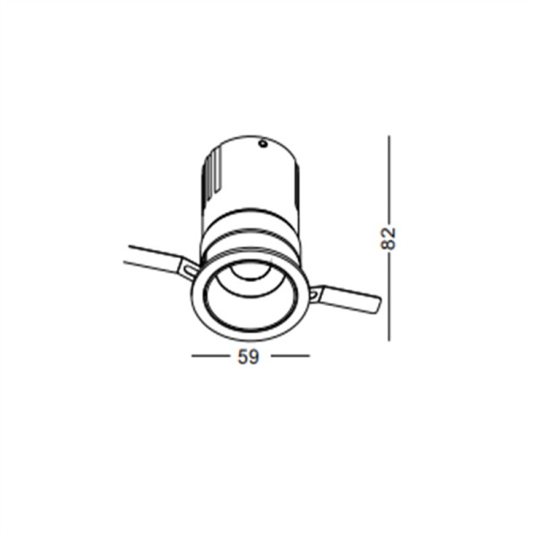 LDC426-9W Cob led recessed spot light - Image 3