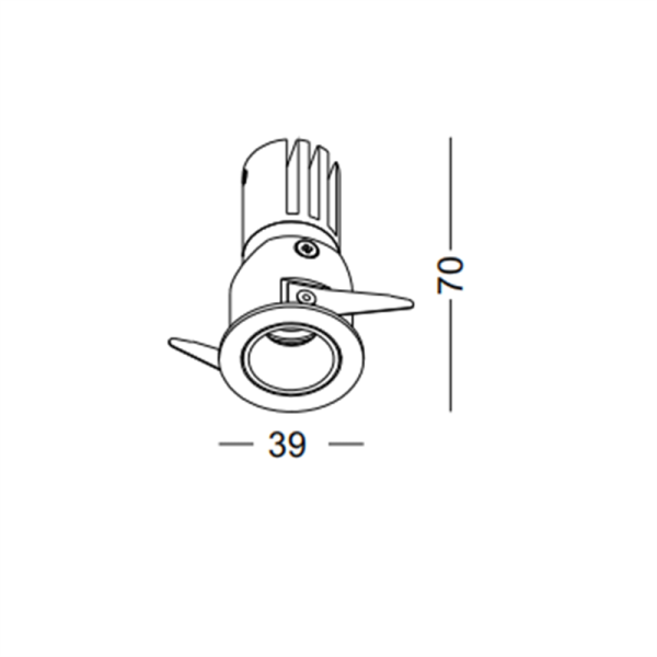LDC428-3W Modern style led recessed spot light - Image 2
