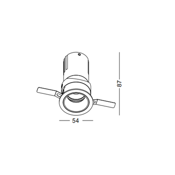 LDC430-7W Cob led recessed spot light - Image 2