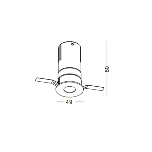 LDC434-5W Cob led recessed spot light - Image 2
