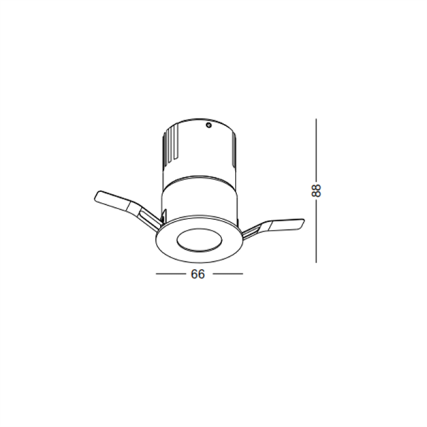 LDC437-12W Cob bedroom led recessed spot light - Image 2