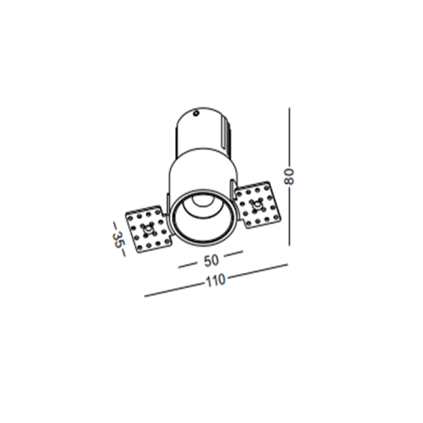 LDC440-7W Modern style led recessed spot light - Image 2