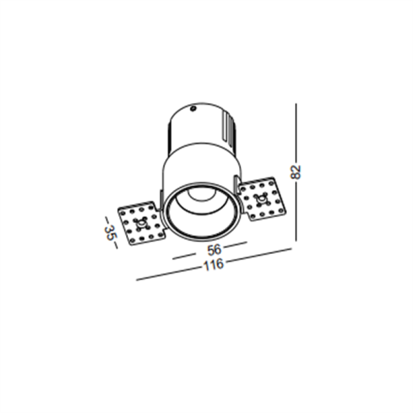 LDC441-9W Modern style led recessed spot light - Image 2