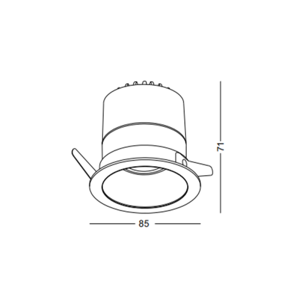 LDC731-12W Cob led recessed spot light - Image 2