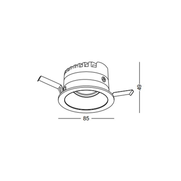 LDC735-9W Cob led recessed spot light - Image 2