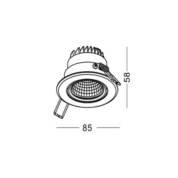 LDC926-WT-COB 5W economic Led spot light led ceiling light - Image 3