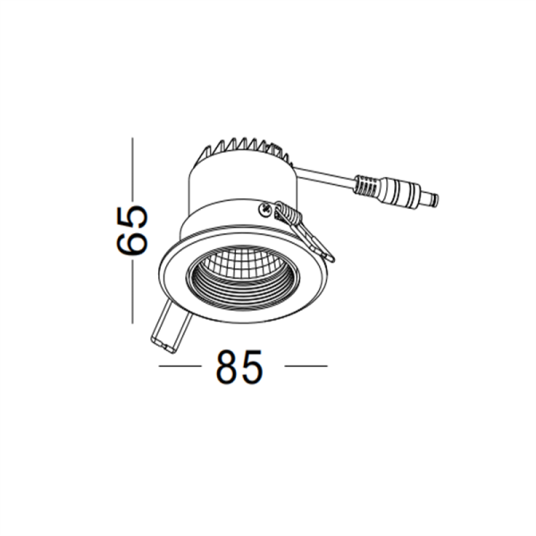 LDC926A-WT-COB 5W economic Led spot light led ceiling light - Image 2