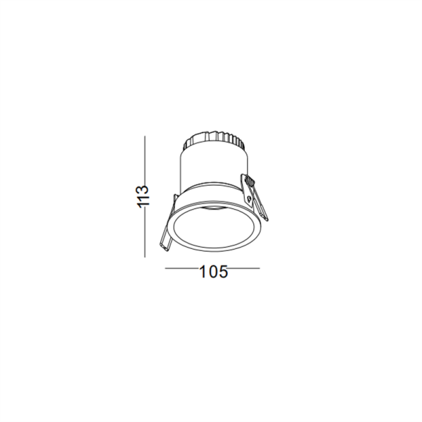 LDC989-BK-COB 9W LED Spot light Ceiling light - Image 2