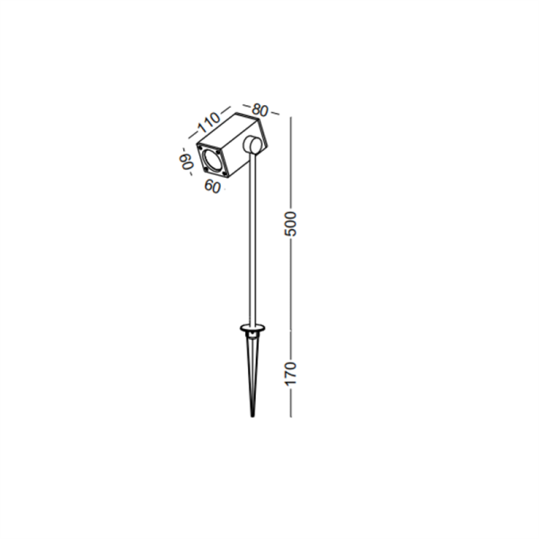 LFL028-IN220-6W Led flood light - Image 2