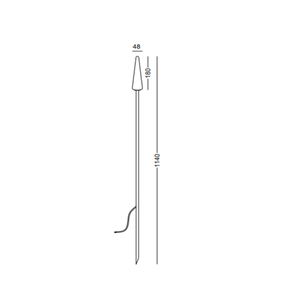 LFL030-3W Modern style led outdoor garden light - Image 3
