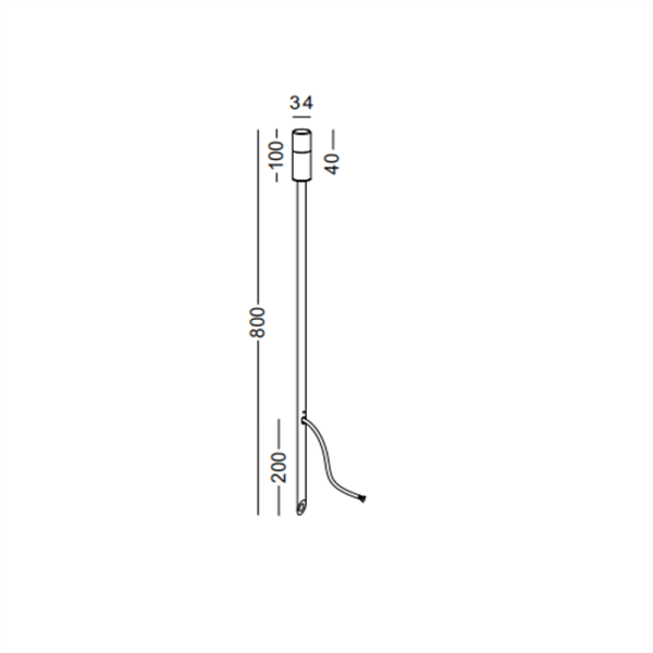LFL034-3W Modern style Led garden light - Image 2