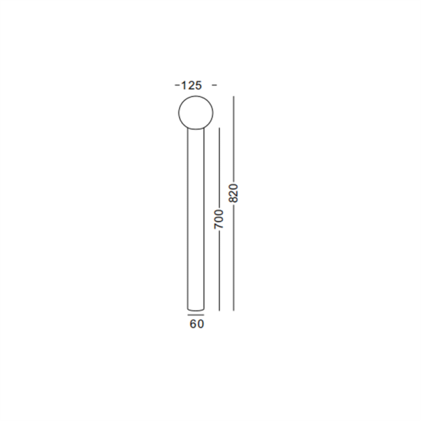 LFL040-6W Modern style led outdoor garden light - Image 2