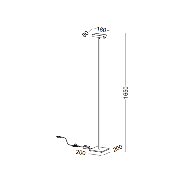 LFL053-WT-12W Led floor light - Image 2