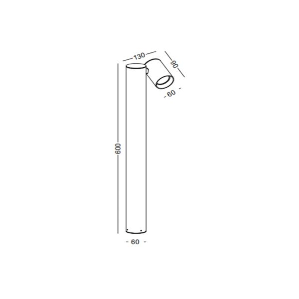 LFL061-6W Modern style led outdoor garden light - Image 2