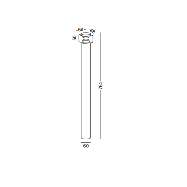 LFL068-6W Modern style led outdoor garden light - Image 2