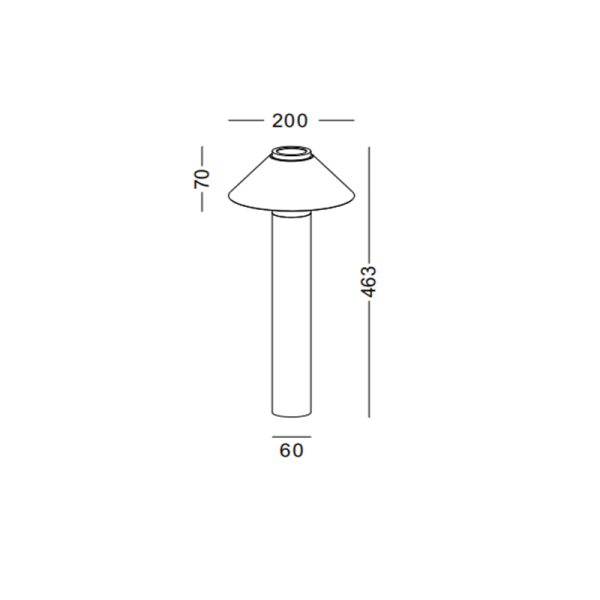 LFL072-6W Modern style led outdoor garden light - Image 2