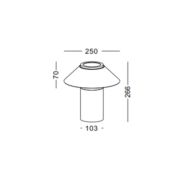 LFL075-9W Modern style led outdoor garden light - Image 2