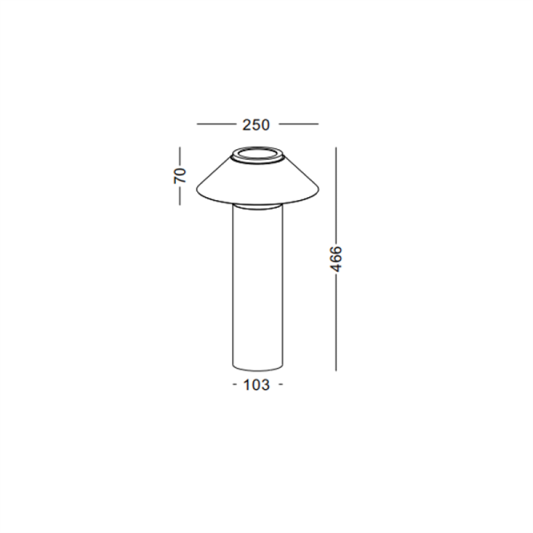 LFL076-9W Modern style led outdoor garden light - Image 3