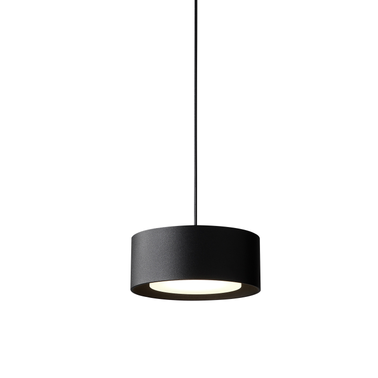 LPL165-BK-Single head modern style led pendant light