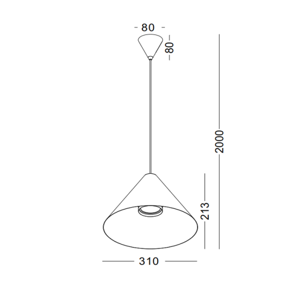LPL228-WT-9W Kitchen led pendant light - Image 2